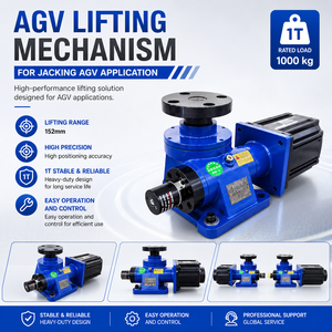 TZBOT Heavy Duty 1000kg Screw Jacking System Amr Robot Lifter with Absolute Encoder for AGV Material Handling Vehicle