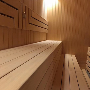 Planches de cèdre rouge de qualité supérieure pour sauna, résistance aux hautes températures, bois massif, planches de pin pour sauna, <span class=keywords><strong>prix</strong></span> des planches de sauna - Product Image 4