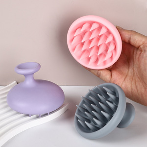 Silicone Shampoo Brush <b>Massage</b> <b>Tool</b> For Scalp Relief Hair Washing Aid - Product Image 2