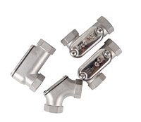 Boîte de jonction à angle gauche antidéflagrante Type-D G11/4 Boîte de jonction IP66 Aluminium moulé sous pression antidéflagrant