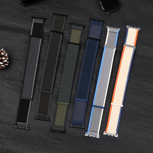 Correa de nailon 2026 para <span class=keywords><strong>Apple</strong></span> <span class=keywords><strong>Watch</strong></span> Series 11 10 46mm 42mm SE 3 Ultra 2 49mm Series 9 <span class=keywords><strong>8</strong></span> 45mm, correa suave <span class=keywords><strong>y</strong></span> transpirable para hombre - Product Image 1