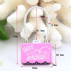 <span class=keywords><strong>Meilleur</strong></span> prix Mini <span class=keywords><strong>cadenas</strong></span> en alliage de zinc combiné avec <span class=keywords><strong>cadenas</strong></span> à bagages en métal sans clé Mini <span class=keywords><strong>cadenas</strong></span> coloré mignon - Product Image 3