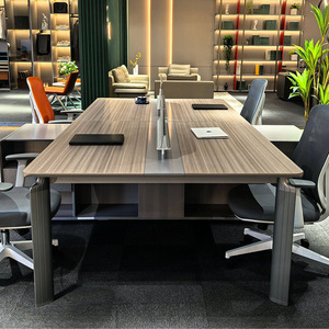 Bàn văn phòng bàn Ông Chủ đơn giản hiện đại ánh sáng sang trọng cao cấp gỗ miễn phí kết hợp bàn văn phòng làm việc bàn văn phòng - Product Image 4