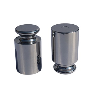 فولاذ مقاوم للصدأ من OIML بجودة عالية F1 F2 M1 10 جم 50 جم مع مقياس معايرة أوزان قياسية - Product Image 3