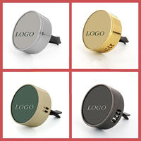 Diffuseur de parfum magnétique personnalisé pour grille d'aération de voiture avec logo, boîte d'aromathérapie décorative pour éliminateur de mauvaises odeurs