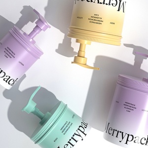 Envase de Aluminio Personalizado para Cosméticos, Tarro de Crema con Bomba, Envase para Cuidado de la Piel, Envase para Crema Corporal, Envase para Loción - Product Image 1