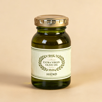 Ensemble de 3 pots à miel en verre de luxe avec couvercles, coffret cadeau de dégustation de miel, boîte rigide personnalisée disponible pour le miel de Manuka cru biologique