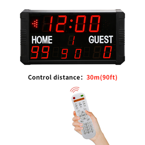 Contador de puntuación de pantalla Digital de 11 dígitos de alta calidad, marcador LED portátil para multideportes, marcador electrónico de baloncesto - Product Image 3