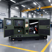 Générateur Diesel Portable Silencieux sur Remorque 25kW-100kW à Cadre Ouvert, ATS, Étanche, 50/60Hz, Prix Usine, pour Usage Domestique