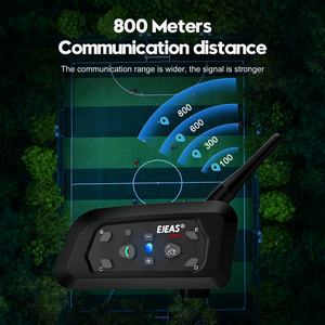 Sistema de Intercomunicación para Árbitros de Fútbol <span class=keywords><strong>EJEAS</strong></span> <span class=keywords><strong>V6C</strong></span> Pro, Auriculares Inalámbricos Impermeables, Material ABS - Product Image 2