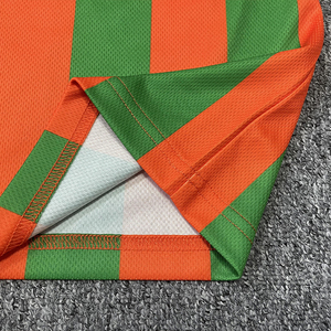 Camiseta de polo de fútbol a rayas clásica retro personalizada para hombre, diseño de impresión por sublimación, camiseta de polo de fútbol Deportivo - Product Image 6