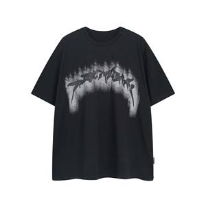 High Quality Men's Clothing <strong>Tshirts</strong> <strong>Pulping</strong> Printing Blank Casual Fashion Oem logo Design Custom 3D Printing Men T-shirts - Product Image 2