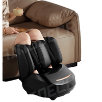NINGDECRIUS 2025 Masseur de pieds et jambes électrique vibrant intelligent de qualité supérieure avec rouleaux Shiatsu et fonction de pétrissage pour la circulation sanguine, avec minuterie