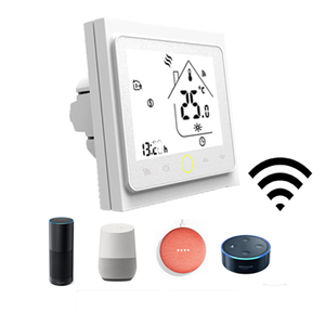 Termostato Smart WiFi RF per Riscaldamento a Pavimento, Hub ZigBee Programmabile, Compatibile con Apple <span class=keywords><strong>HomeKit</strong></span>, Elettrico, Moderno per Hotel - Product Image 2