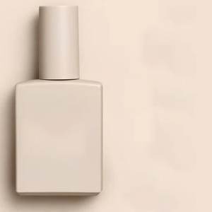 Flacon en verre carré de luxe personnalisé et coloré pour fond de teint et sérum, 30ml, 50ml, 100ml, avec pompe pulvérisatrice vide et capuchon en plastique - Product Image 2