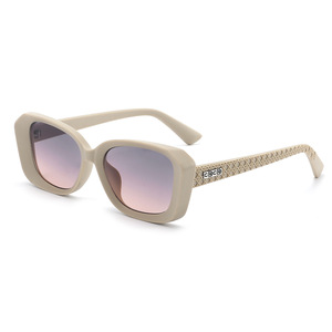 Lunettes de soleil rectangulaires à monture intégrale UV400, style rétro, unisexe, protection solaire adulte 2025 - Product Image 5