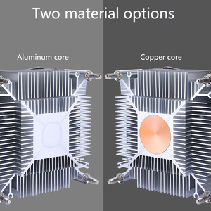 Qiuzaim 1151 Chơi Game Máy Tính Để Bàn 12V Molex 3pin/4pin Pwm 1366 Nhôm LED Tản Nhiệt 90Mm CPU Không Khí Đồng Lga1700 1150 1155 <span class=keywords><strong>1156</strong></span> 1200 - Product Image 3