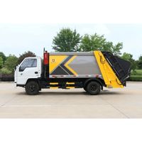 Camion Compacteur de Déchets JMC 4X2 6CBM à Fort Taux de Chargement pour Projets Sanitaires Gouvernementaux – Approvisionnement Direct Usine