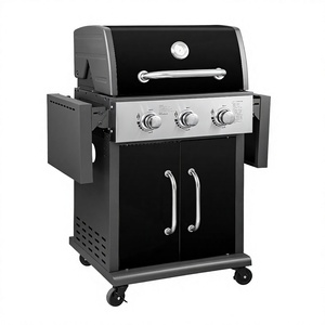 6292-01-SB Black Model Number Total Power 21.0kW With Side Burner <b>BBQ</b> Outdoor <b>Grill</b> - Product Image 1