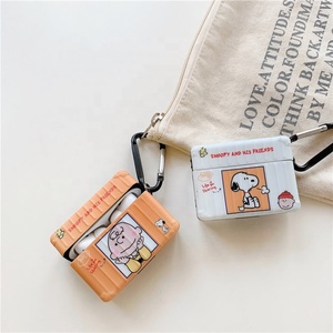 Funda de silicona blanda con dibujos animados para <span class=keywords><strong>AirPods</strong></span> 1/2/ PRO, carcasa protectora a prueba de golpes para <span class=keywords><strong>AirPods</strong></span> de <span class=keywords><strong>Apple</strong></span> 2022 - Product Image 3