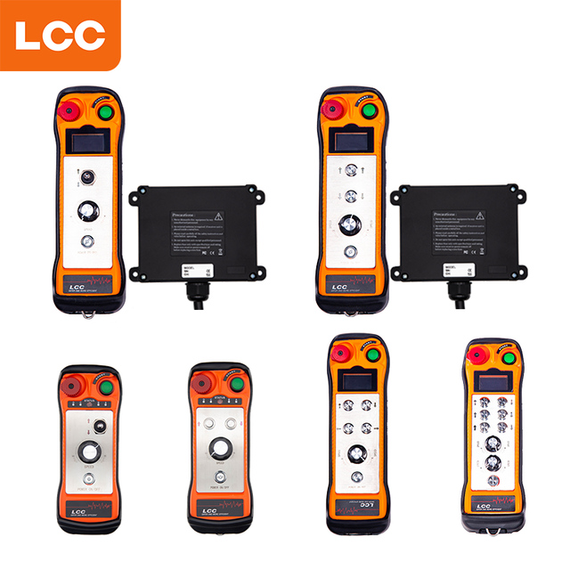 LCC 4-ways Analog Multiple Systems Industrial Wireless Crane Remote Control with Receiver