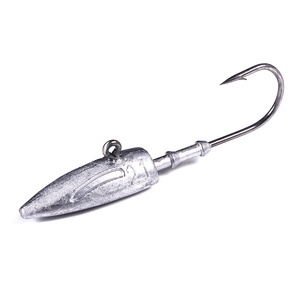 Leurre de pêche rond en métal en vrac imprimé jigging à hameçon pour la pêche en rivière - Product Image 2
