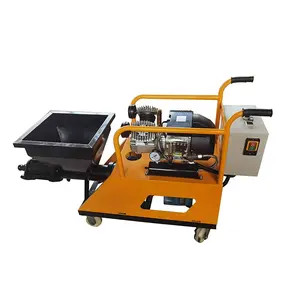 Automatic internal and external wall rapid grouting machine engineering building fire retardant material mortar spraying machine