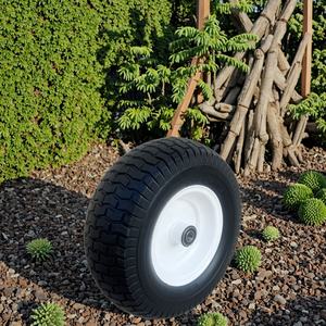 Roda de Espuma de PU de 13 Polegadas 5.00-6, Roda e Pneu Maciços de PU sem Furo para Carrinho de Mão, Carroça, Cortador de Grama e Carrinhos de Carga - Product Image 2