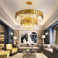 LIDO lustre éclairage lustre moderne lustre doré plafonnier