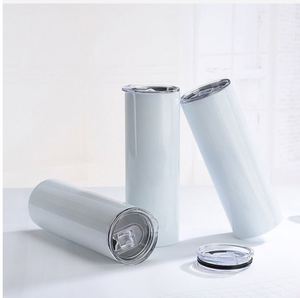 Vaso Térmico de Acero Inoxidable de 30oz para Sublimación, Taza Recta para Café con Transferencia de Calor por Sublimación al Vacío, con Pajita - Product Image 5
