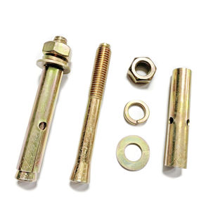Perno de Expansión Tipo Tornillo de Acero al Carbono Galvanizado en Zinc para Aplicaciones en Elevadores, Servicio Profesional - Product Image 2