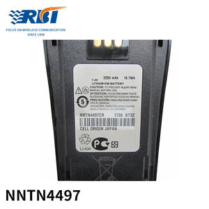 แบตเตอรี่ Li-ion NNTN4497 2250มิลลิแอมป์ต่อชั่วโมงความจุสูงใช้ได้กับโมโตโรล่า CP040 CP200D CP200 CP150พร้อมคลิปหนีบเข็มขัด - Product Image 4