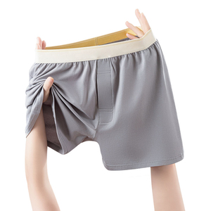 Calzoncillos bóxer personalizados CELINNE OEM ODM para hombre, 95% algodón, transpirables, suaves, de tiro medio, ajuste holgado, ropa interior masculina para dormir - Product Image 3