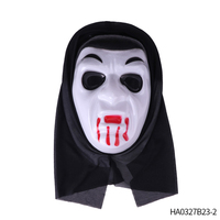 10 masques d'horreur d'Halloween avec capuchons noirs, masques de crâne effrayants et hurlants, masques de cosplay d'Halloween, série anniversaire