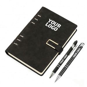 Ys859 Wholesale Detachable Loose-<b>Leaf</b> Notebook School Corporate Meeting Book Sub Cover With Logo Custom Promotional Gifts - Product Image 1