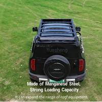 4X4 Offroad Eisen-Dachgepäckträger für BYD Leopard 5 mit 100kg+ Tragfähigkeit Einfache Installation