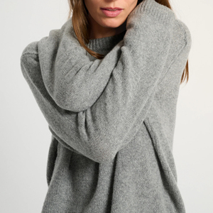 Ensemble de détente pour femmes en cachemire pur à 100%, col montant, tricot personnalisé en laine de <span class=keywords><strong>mouton</strong></span>, pull en cachemire, ensemble de vêtements de détente en deux pièces pour femmes - Product Image 2
