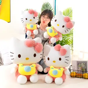 Popular Wholesale Girl Dark Kulomi Plush Toys Melody Kuromi Kitty Cinnamonroll Special Edition Easter Accessories Sleeping Dolls