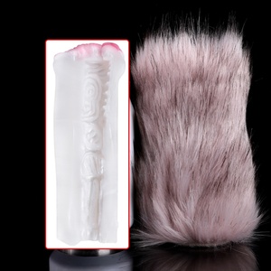 New Style Male Masturbation Cup With Artificial Fur Realistic Vagina Pocket Pussy Furry Silicone Masturbator Sex <b>Toy</b> <b>for</b> <b>Men</b> - Product Image 5