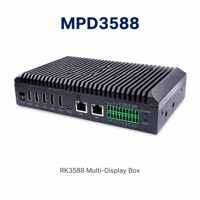 Boîtier de signalisation numérique RK3588 Quad, décodeur 8K avec Wi-Fi 6 double Gigabit, CAN, RS232, 16 Go, 128 Go, multi-affichage, Watchdog, RTC