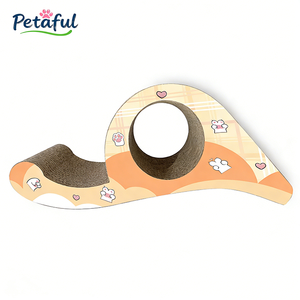 Snail-Shaped Cat Scratching Board High-Density Corrugated Paper Cat Scratcher Comfy Cardboard Training Play Hilarious <strong>Pet</strong> Toy - Product Image 3