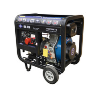 Jialing छोटे से घर 5KVA 6KVA अल्टरनेटर/डीसी जनरेटर पोर्टेबल अतिरिक्त बिजली डीजल जनरेटर सेट
