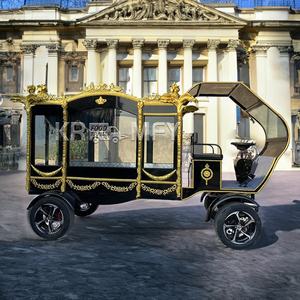 Chariot funéraire électrique à chevaux, chariot funéraire à chevaux, chariot funéraire à chevaux avec remorque, chariot funéraire pour cercueil - Product Image 6