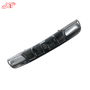 Labio difusor de parachoques trasero de fibra de carbono estilo C63 SD para <span class=keywords><strong>Mercedes</strong></span> Benz Clase C W205 C43 Kit de carrocería - Product Image 2