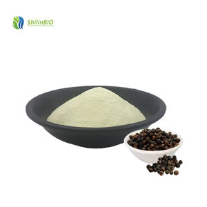 Pure Natural Food Grade pimenta preta extrato 98% piperina água solúvel em pó extrato de ervas em garrafa ou tambor embalagem - Product Image 2