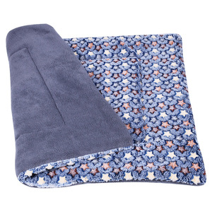 Manta suave y esponjosa de invierno para mascotas, cama de dormir de lana gruesa y cálida para perros, alfombrilla plegable portátil, función de refrigeración para gatos con estampado de animales bonitos - Product Image 5