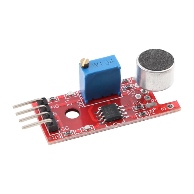 Microphone Sound Sensor Module Analog Sound Controller Microphone Detection Module DIY Electronic Building Blocks