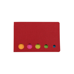 Bloc de Notas Adhesivas Portátil con Logotipo Personalizado, Tamaño de Bolsillo, Cubierta de Papel Kraft, Marcadores de Páginas de Colores para Regalos de Bienvenida - Product Image 3