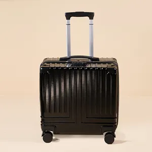 Kim loại kinh doanh túi hành lý ms. người đàn ông của trọng lượng nhẹ Vali lên máy bay hộp kinh doanh du lịch nhỏ Vali