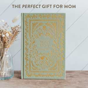 LABON Livre souvenir personnalisé pour les mamans, journal guidé personnalisé pour la fête des mères, livre de souvenirs relié, cadeau - Product Image 1